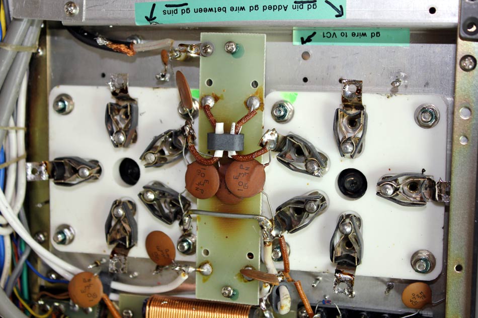 TL922 Amplfier TL-922 Kenwood Modifications wiring a meter combo 